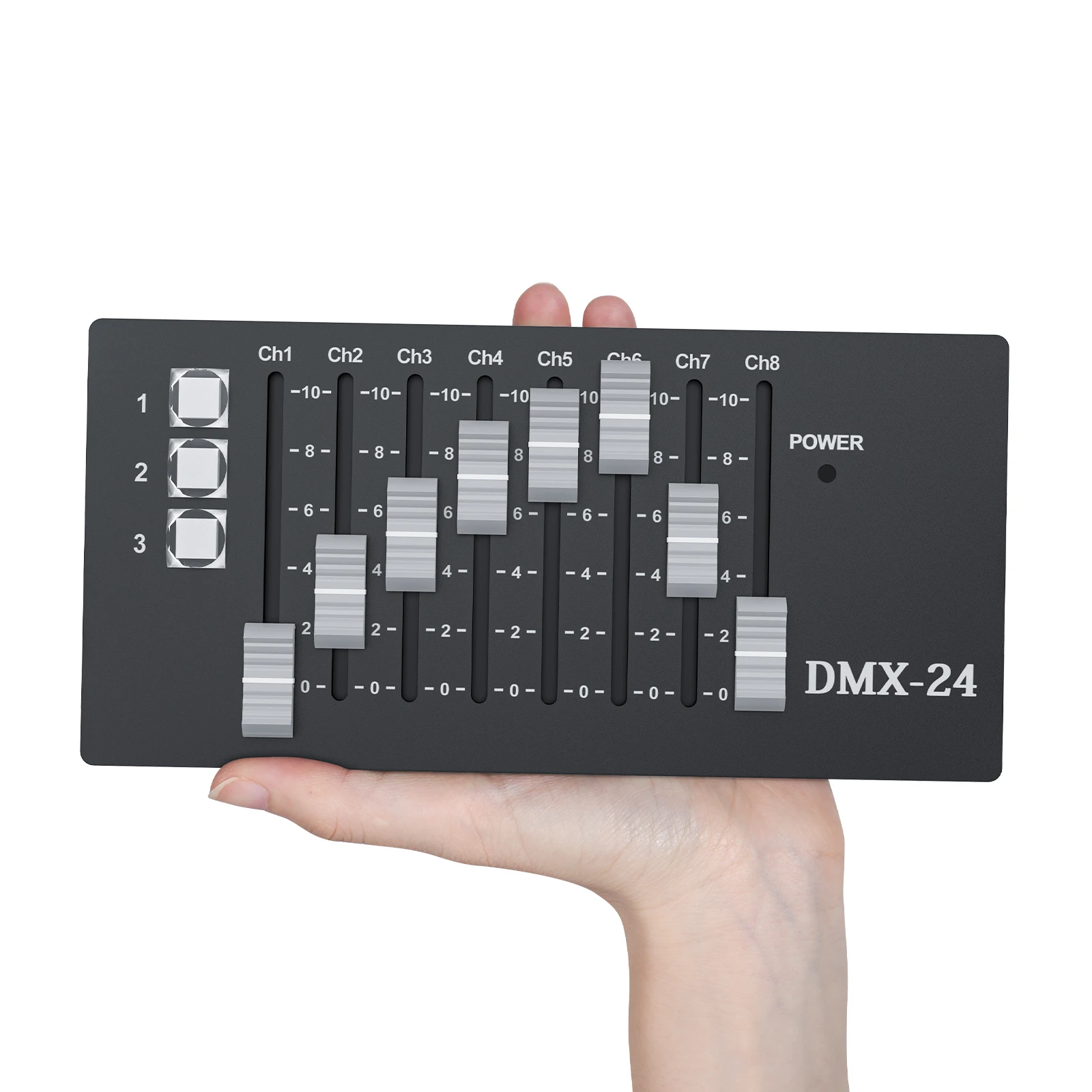 U`King Portable DMX Console MIDI Operator DMX24 Channel DJ Party Stage Lighting Controller Disco