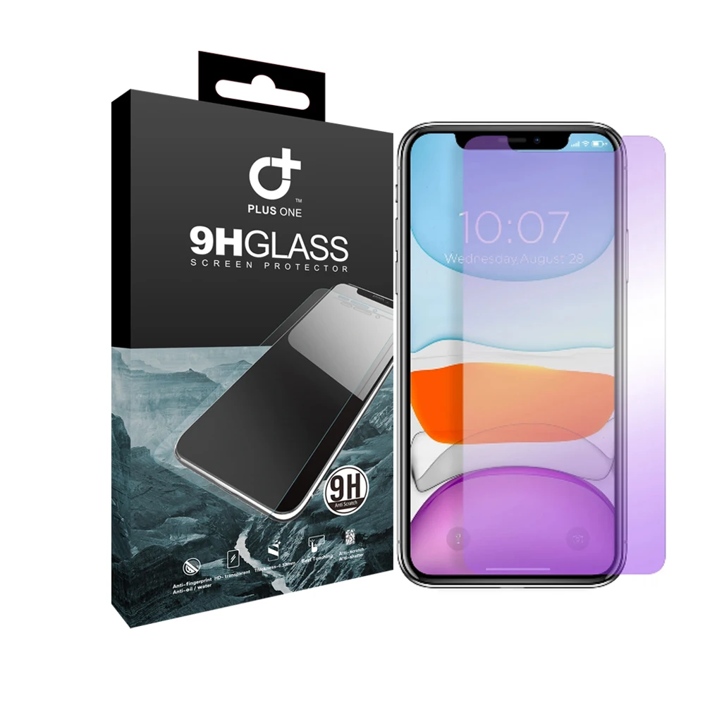 Premium Quality Cheap Price High Clear Anti Blue Light Protector Glass For iPhone 11 Phone Blue Block Phone Screen Protectors