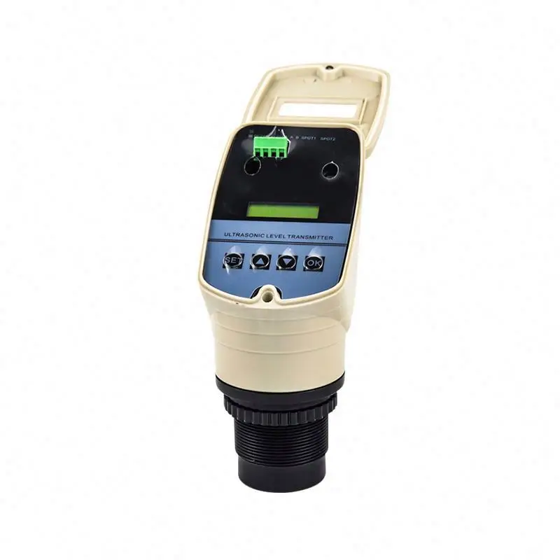 Fluid 420Ma Liquids High Accuracy Water 10 Meter 4 20Ma Ultrasonic Level Sensor