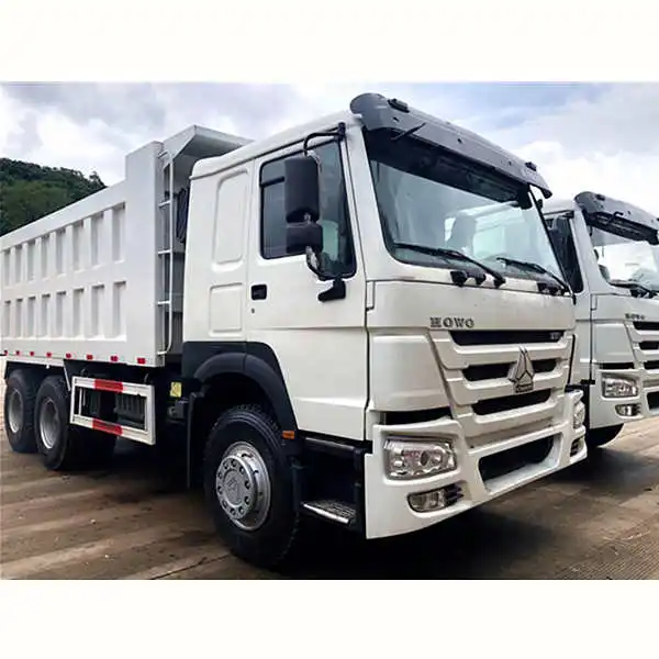 Trailer Hydraulic Semi 3 For Axle 40 Rear Side Sale 53Ft 40M3 16 Foot Meter Ton End Capacity Farm Self Cylinder Used Dump Truck