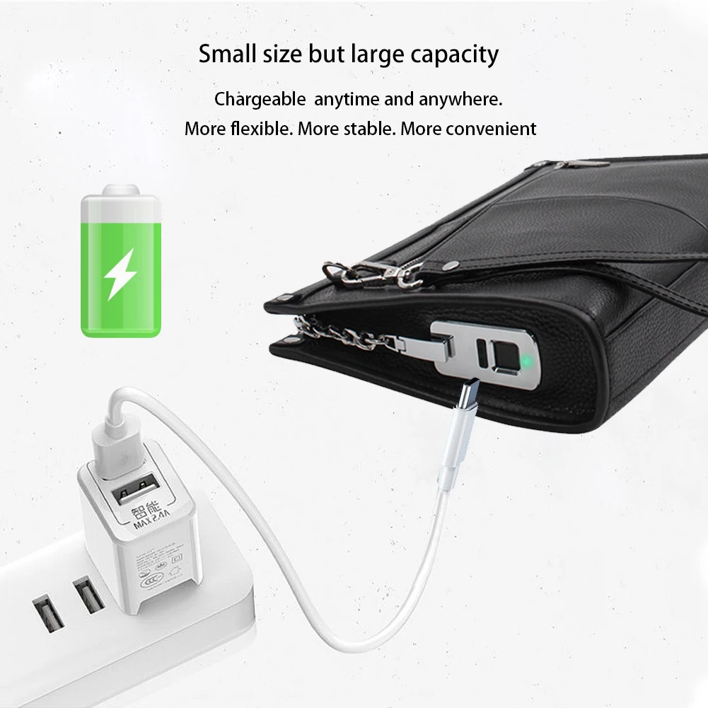 Luxury Genuine Leather Fingerprint Hand Bags Customized 2022 Ready To Ship Man Hand Bag  Other Special Purpose Bags & Cases