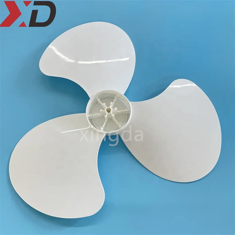 Stand Fan Blade plastic fan 3 blades parts cooling electric fan blade