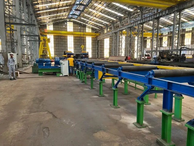Automatic Steel Structure and H Beam Hydraulic Flattening Machine