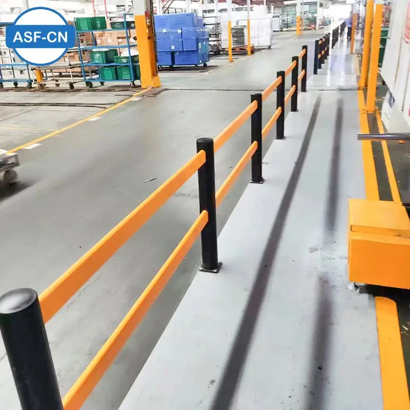 Factory Protective Guardrail Comprehensive Equipment Protection Anti Crash Guardrail Traffic Safety Rolling Systems Guardrail