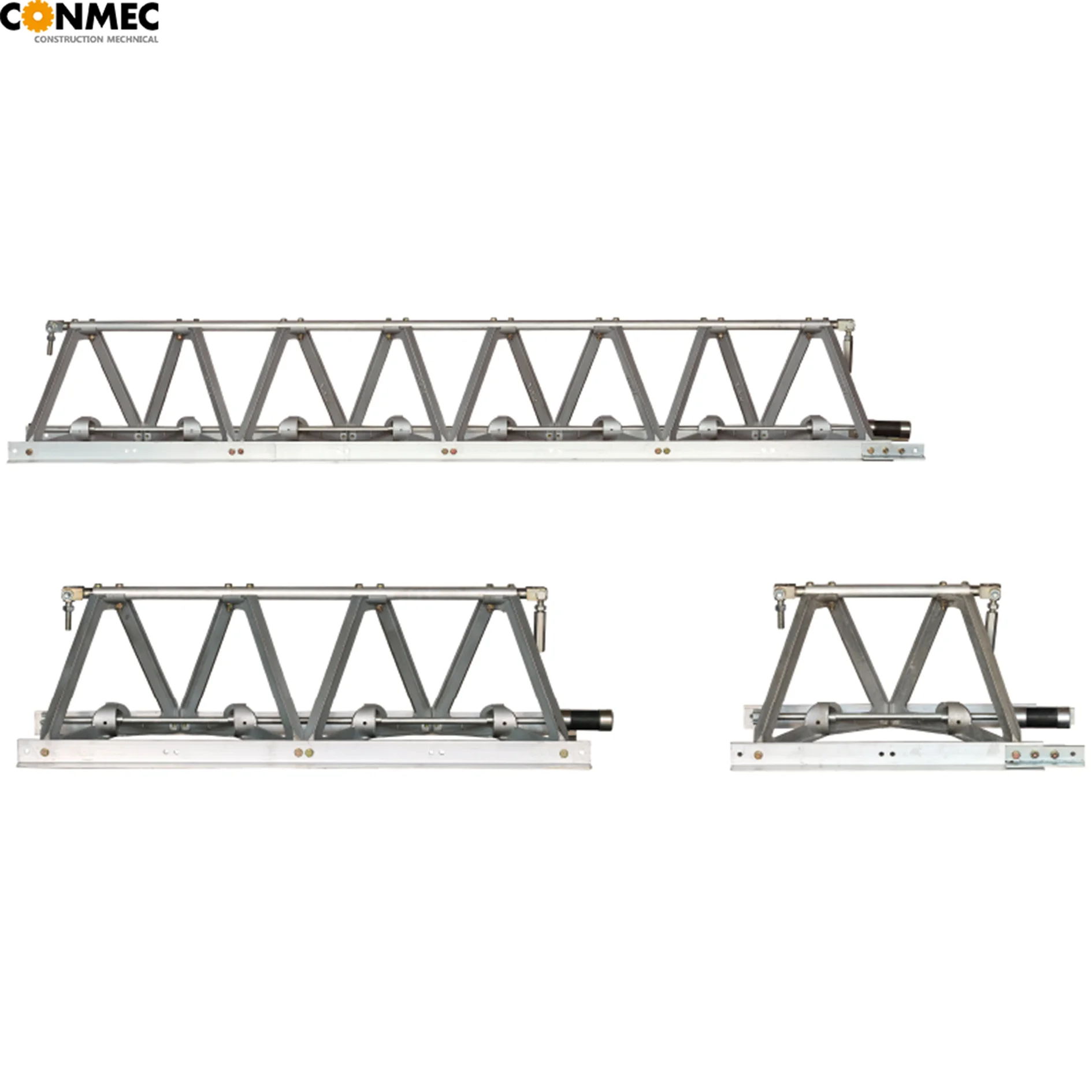 Concrete Aluminum vibrator Machine Vibratory Truss Screed Vibrating Screed Replaceable Different Lengths