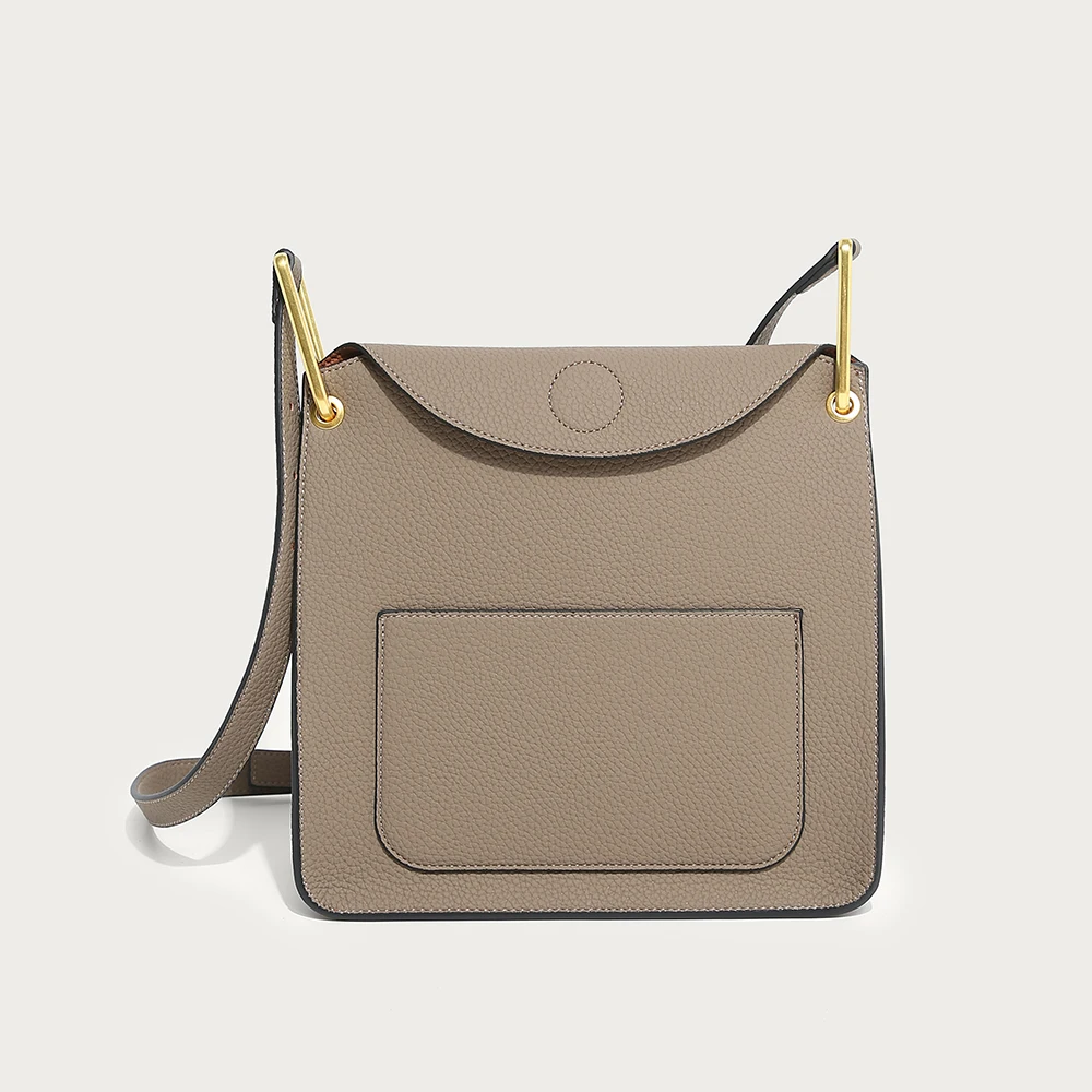 Custom-made leather long personalized designer shoulder mini messenger bag Korea fashion ladies handbags