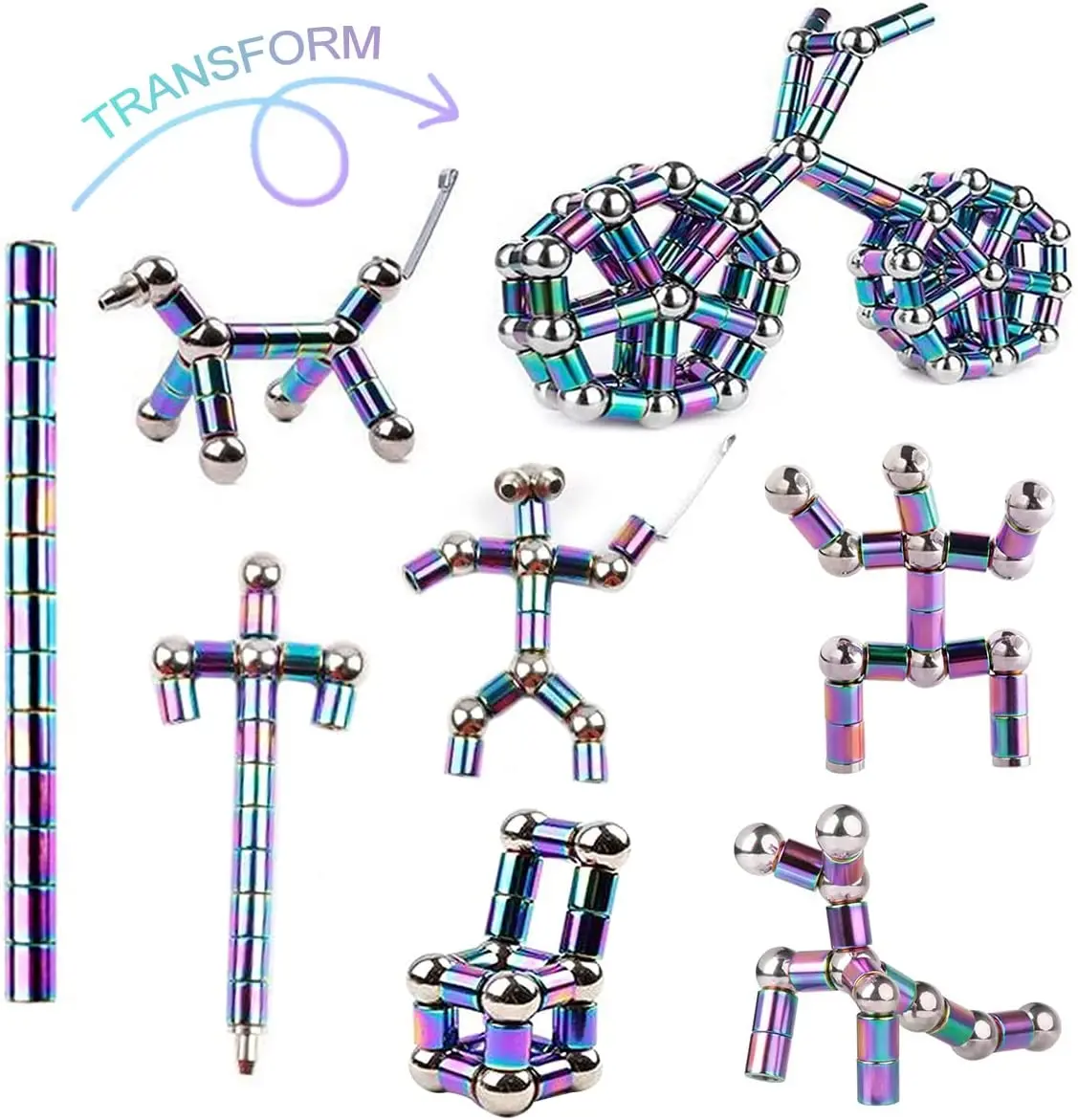 Очень быстрая доставка многофункциональная Магнитная Шариковая ручка для письма магнитная металлическая декомпрессии