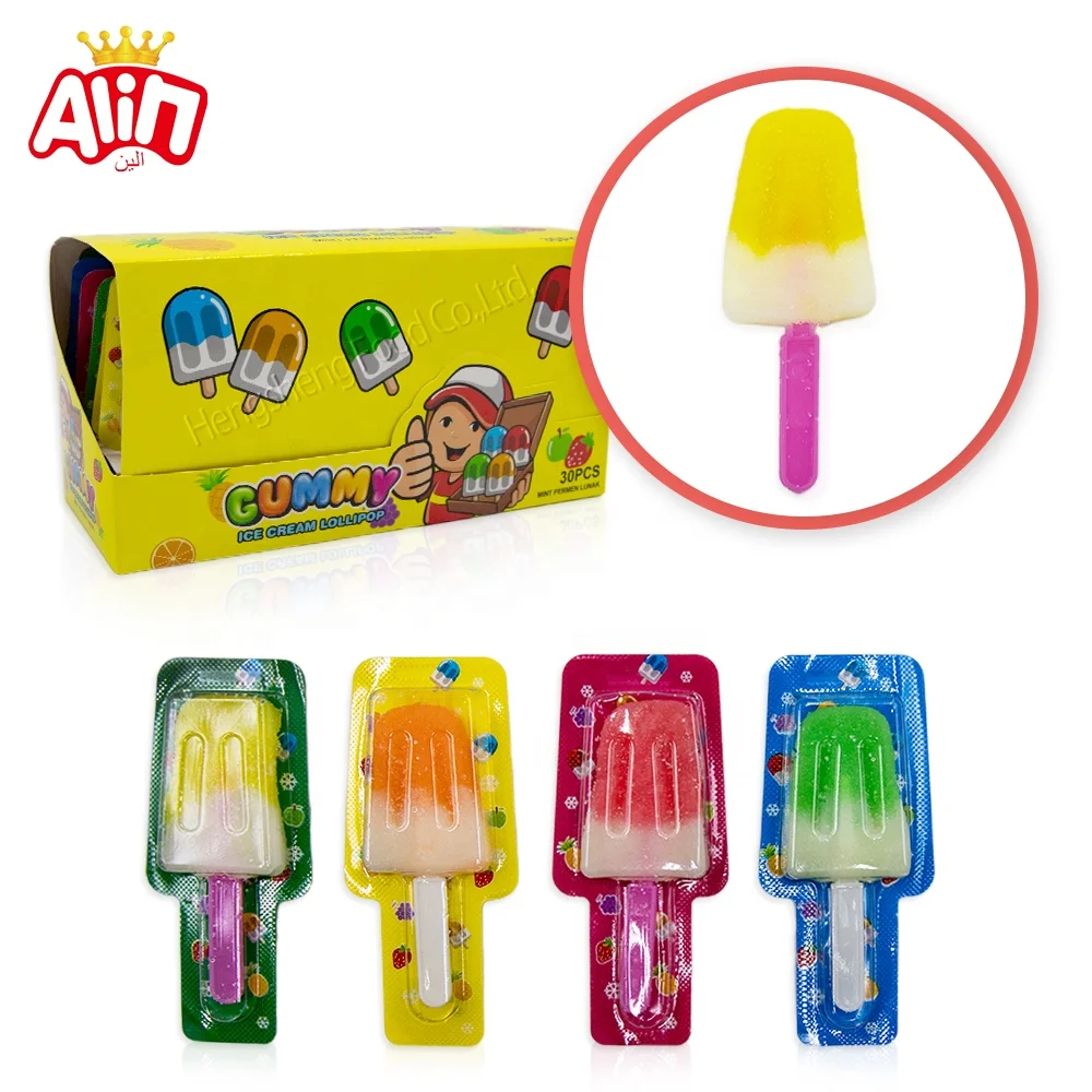 Поставщик конфет 3d Мармеладные Конфеты с ароматами мороженого fudge gummi candy