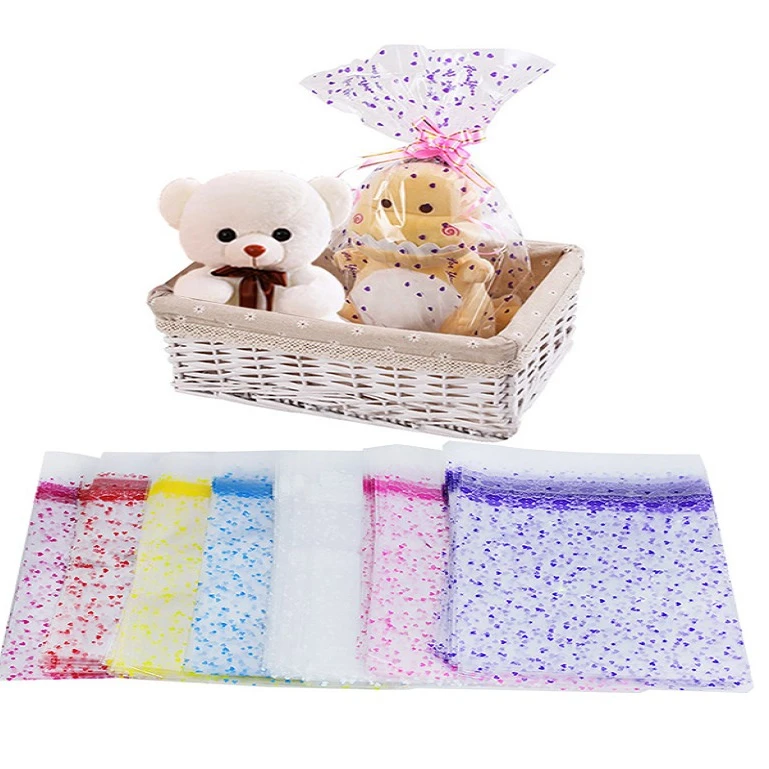 Hot Sale Thick Transparent Cellophane Wrap Plastic Packaging For Basket Gifts Lamination Film