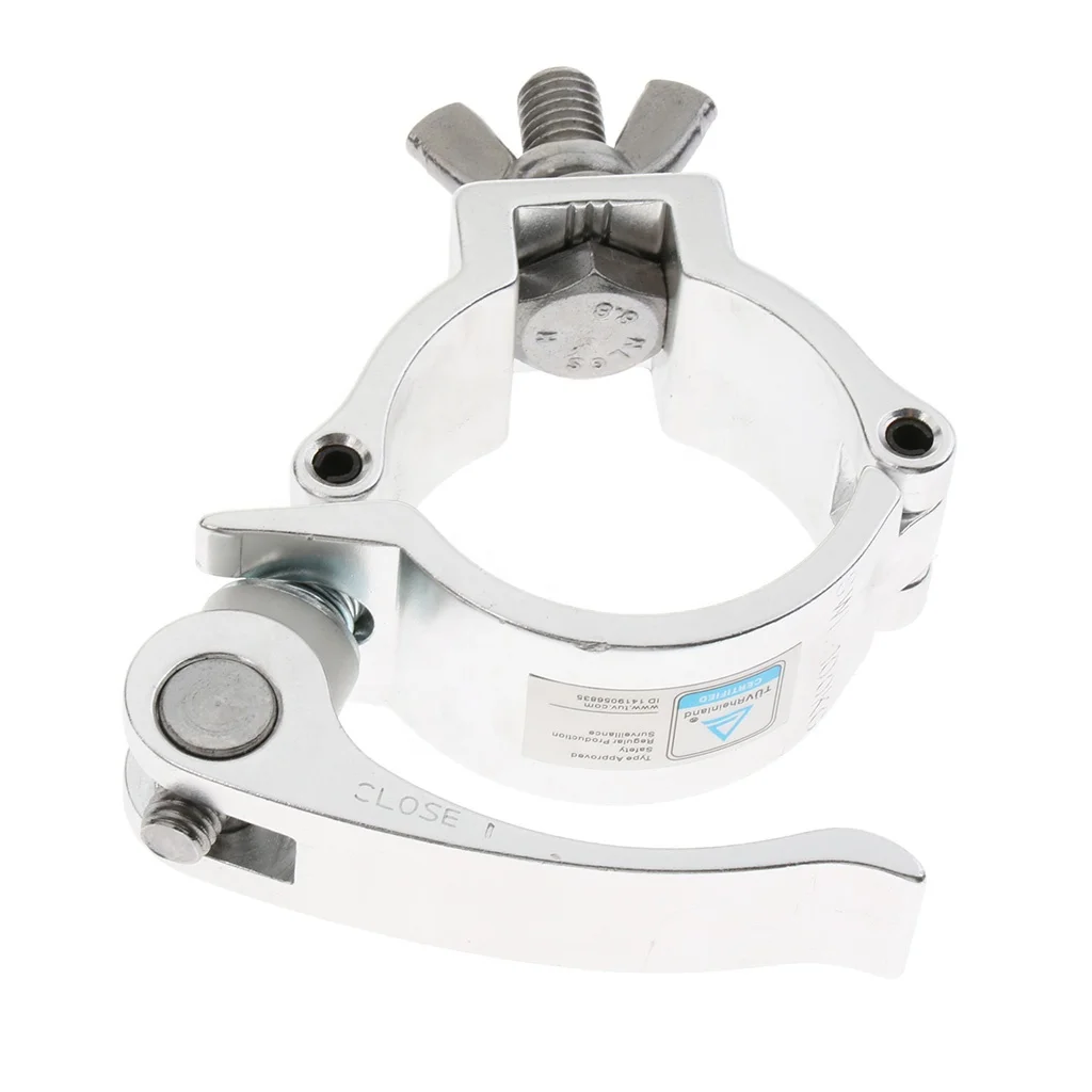 Сценическое освещение из алюминиевого сплава крюк для фермы 48-51 мм зажим для светодиодного освещения для мероприятий