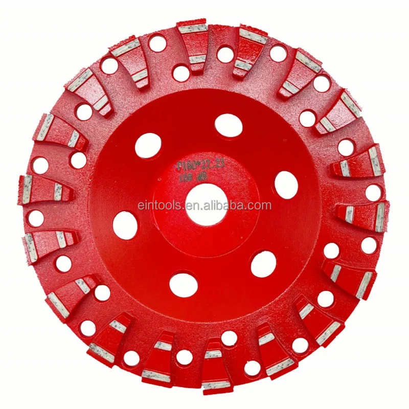 7 Inch Diamond Grinding Cup Wheel for Angle Grinder,Concrete Stone Masonry Polishing