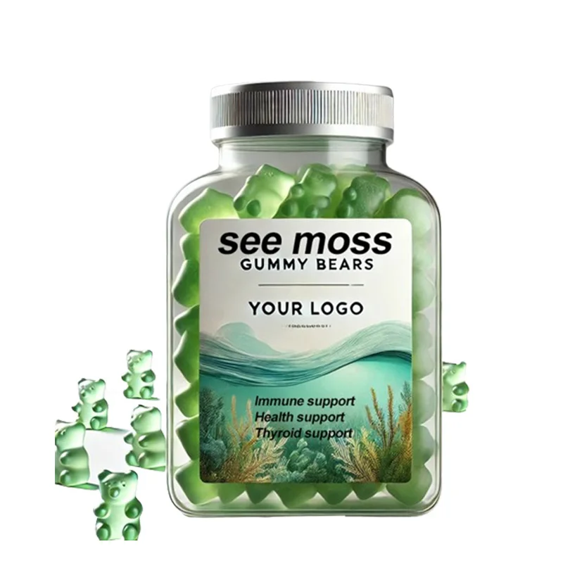 OEM Private Label Vegan SeaMoss Gummies Supplement Organic Sea Moss Gummies