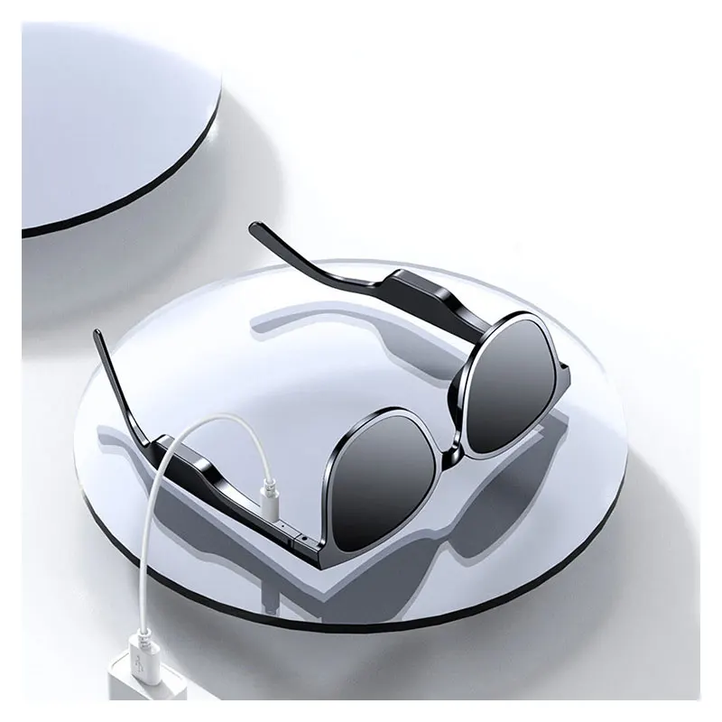 Fashion Custom Wireless Speaker Headset Headphone Earphone Music Smart Glasses Digital Glass Audio Blue Tooth Smart Sunglasses