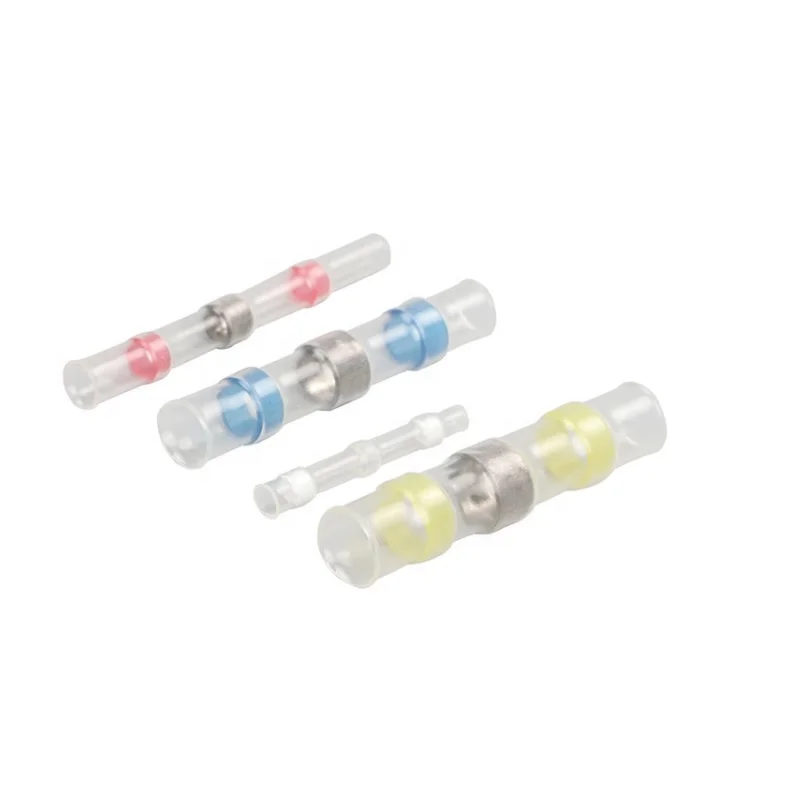 Waterproof solder sleeve tube set heat shrink butt wire splice connectors AWG 26-10