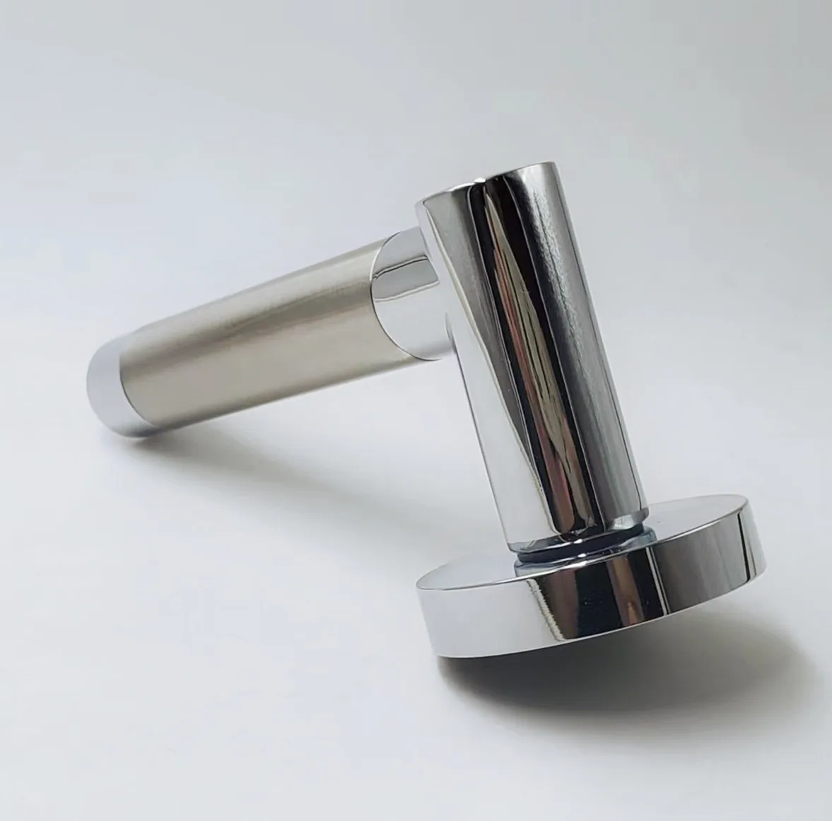 Popular high quality pull interior door handle satin nickel polished chrome door handle lever
