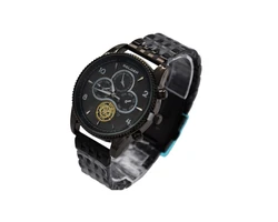 G5812-ST Luxury Jewelry Gold Watches Men Wrist Wholesale Simple Single Calendar Steel Band Business Quartz Watch