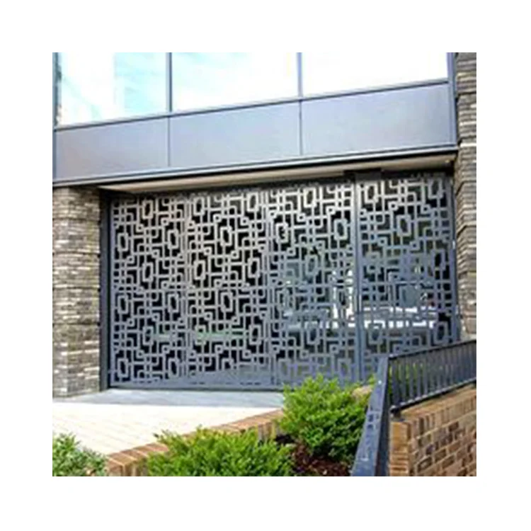 Aluminum carved Perforated Metal Screen Room Divider Laser Cut Metal Screen Decorative Perforated Metal Screen