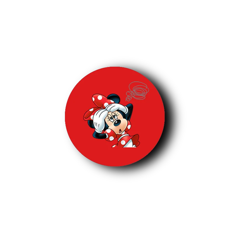 Popping Sockets Custom Cartoon Luxury Cute Minnie Mickey Phone Bracket Stand ABS Durable Adjustable Phone Holder For iPhone Case