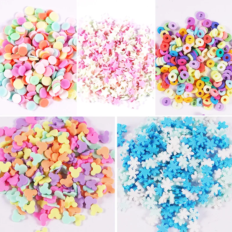Soft Clay Flat Back Resin Slime Charms Cute and Creative Handmade Accessories Great for Decoration Cut and Paste DIY Crafts Hair