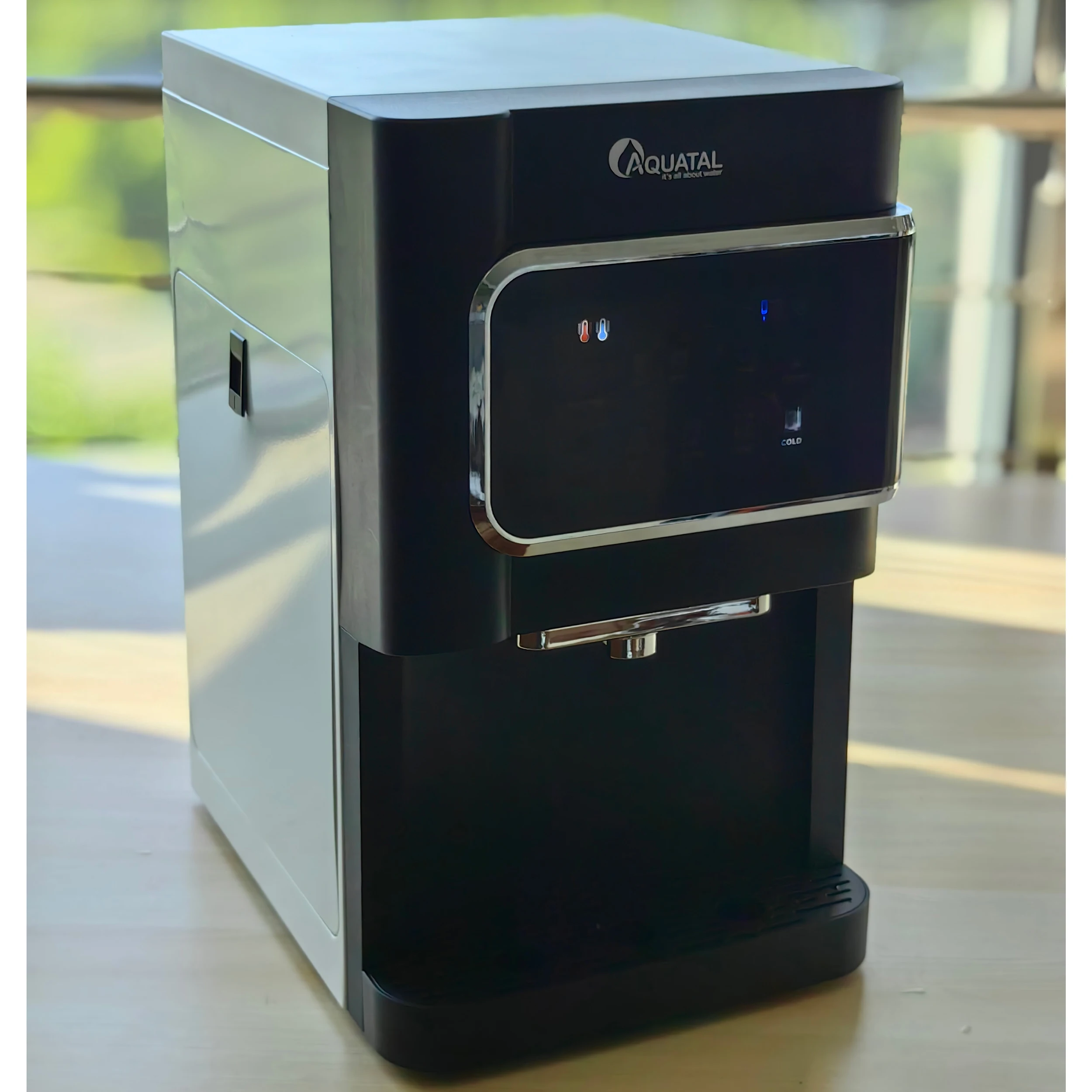 Electric Countertop RO System Water Purifier Hot and Cold Water Filter Household Reverse Osmosis Dispenser for Hotels