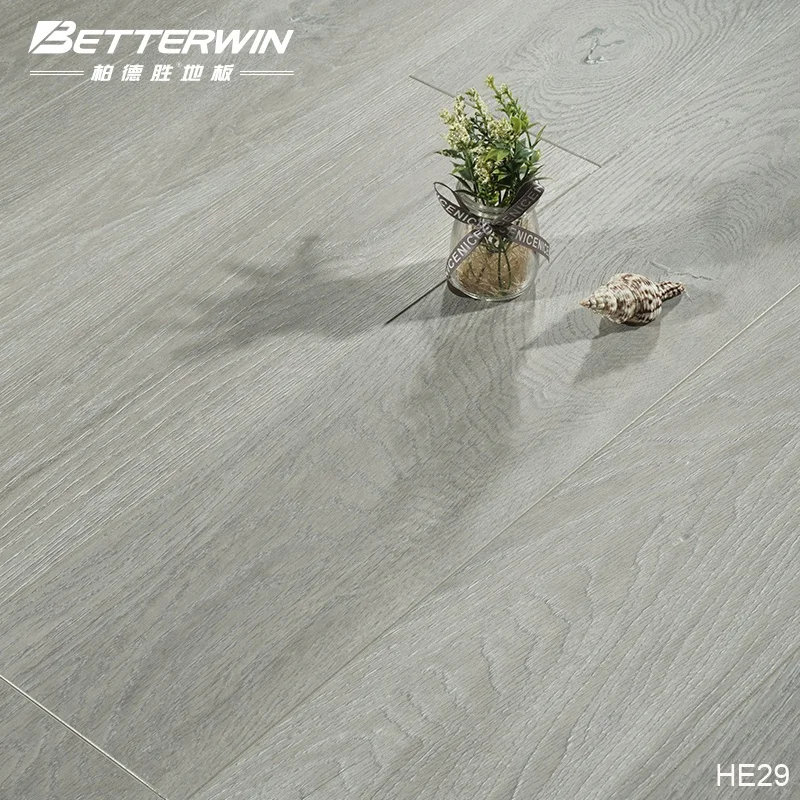 High quality wholesale german V Groove 8mm hdf laminated floor