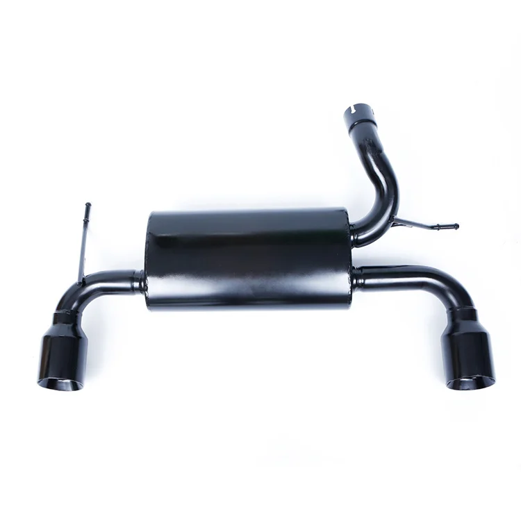 Factory Wholesale Stainless Steel Double Tail Pipe Car Exhaust Pipe Conversion Accessories