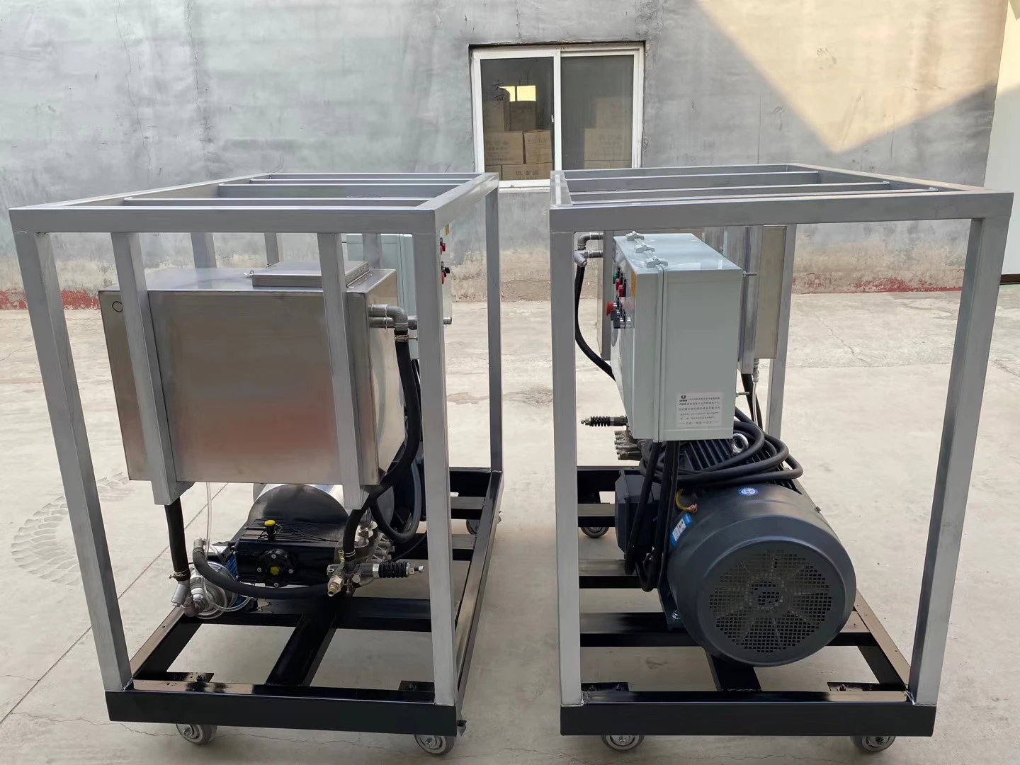 37KW 800bar 23LPM Multifunction Remove Paint And Rust Industrial Heavy Duty High Pressure Washer Water Jet Pump Cleaning Machine