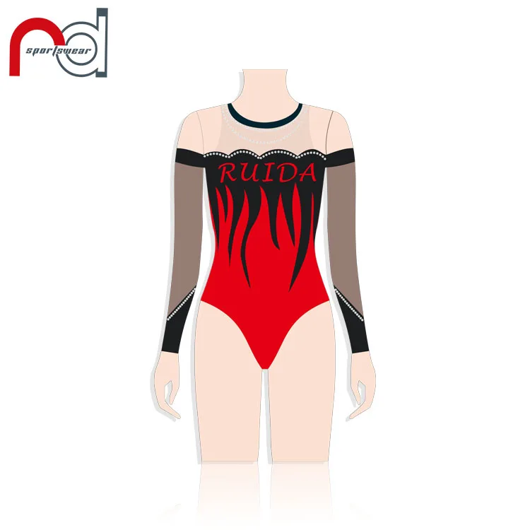 Gymnastics Leotards Dancing Dresses Training Dance Wear Ballerina Dance Clothing