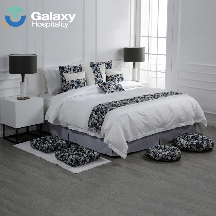 
Modern Simple King Size Fitted Bedspread Bed Set Bedding Set 