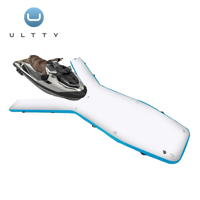 ULTTY Promotion Water Floats Motorboat Boat Inflatable y-shape Pontoon Dock Platform