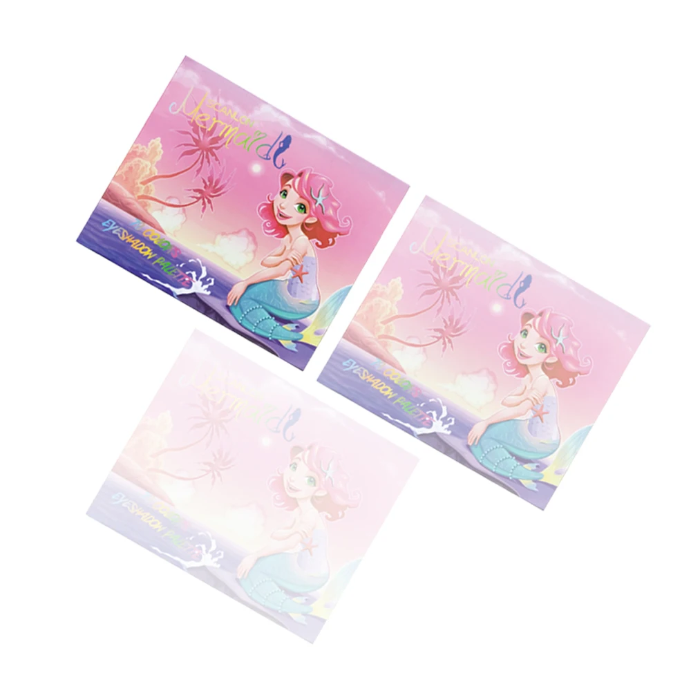 2023 New Arrival Scanlon Luxury DIY Pressed Powder Multi Chrome Shimmer Vegan Eyeshadow Pallet Pigment