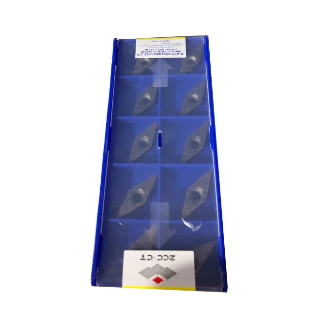 
 VBMT160404-EF YBG205 ZCC CT карбидные Токарные пластины с ЧПУ, производитель в Китае, карбидные токарные инструменты VBMT  
