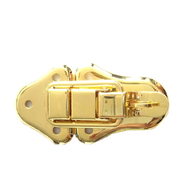 50x94mm Golden color wooden case and box lock