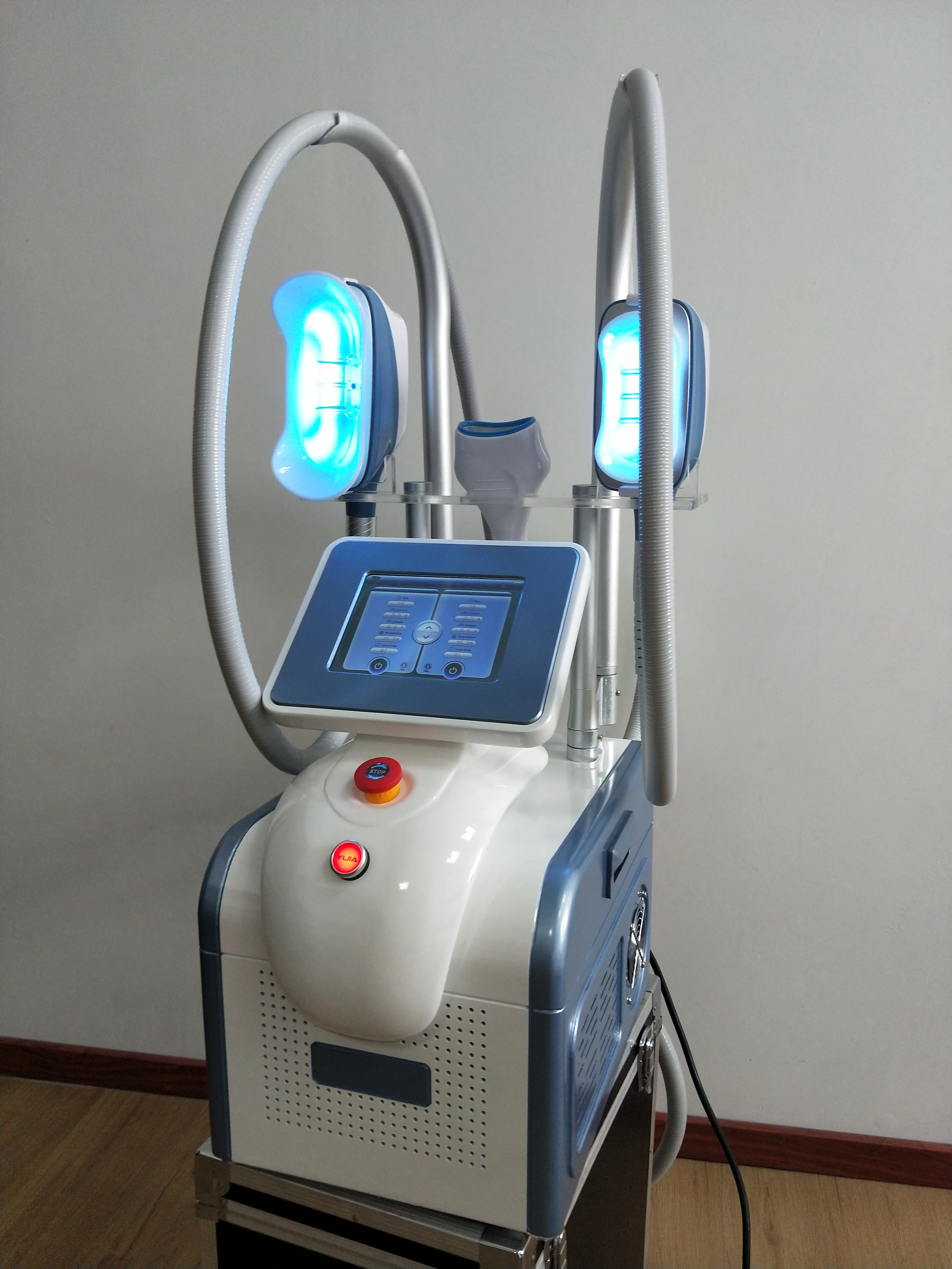 With Double Chin handle cryotherapy fat freezing 360 cryo machine