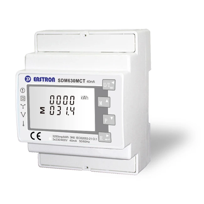 Three-phase anti-current meter (with CT) SDM630MCT 40mA