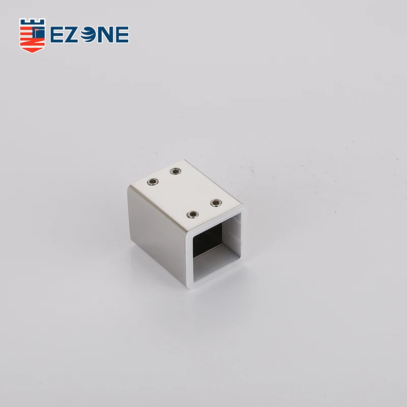 Modern Style Stainless Steel 304 Shower Sliding Glass Door Tube Connector Fitting Durable Bathroom Accessory