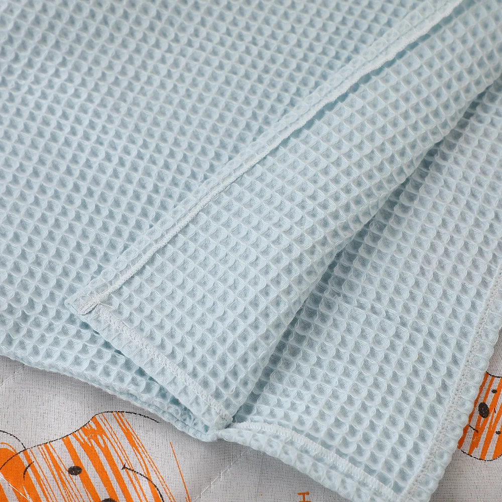 Personalized high standard children organic hooded poncho waffle bath towels pure 100 cotton towel for bath