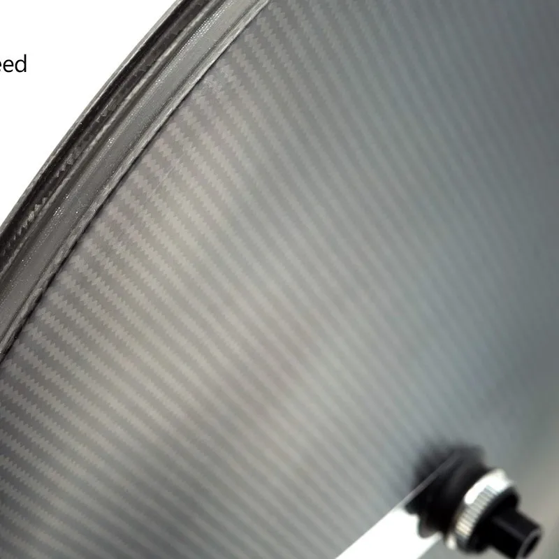 Farsports Bicycle Carbon Fiber Disc Wheels 700C TT/Track Disc Brake/Rim Brake Carbon Disc Wheels