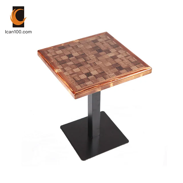 New Design  Epoxy Resin Wood Mesas Restaurant Coffee Restaurant Dining Table Top tavolo da giardino