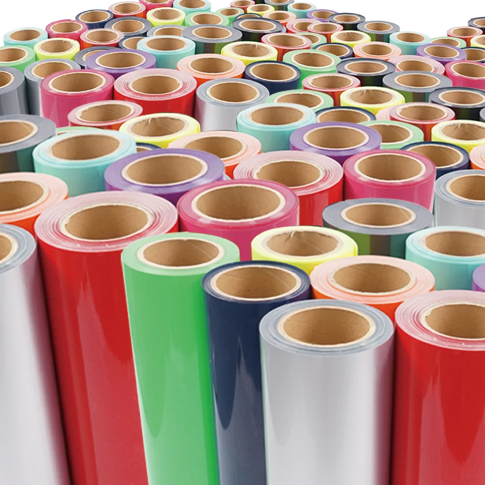 High Quality Flex HTV Vinyl Rolls Elasticity Pu Heat Transfer Vinyl For Clothing
