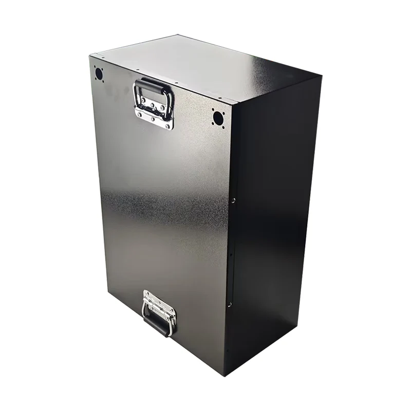 DIY lithium battery box 48V 60V 72V metal box  energy storage lithium 18650 battery cases box