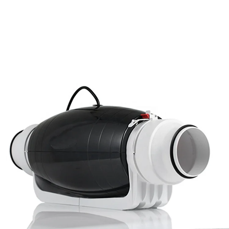 Wholesale 10inch 120mm 2 Speed Silence Grow Tent Hydroponic Inline Duct Extractor Wall Window Mounted Inline Fan