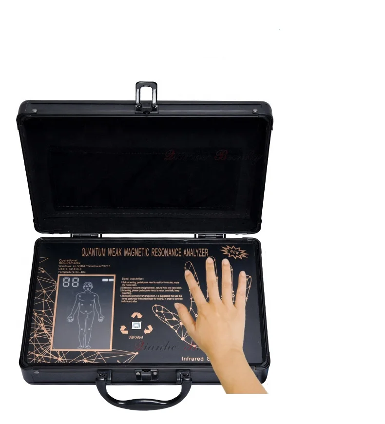 2022 Latest Italian Turkish German new 6th generation quantum magnetic resonance analyzer