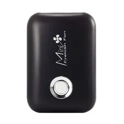 Hand Held Mini Lash Fans Dryer Portable Bladeless Usb Electric Rechargeable 3 speed Eyelash Extension Air Blower Cooling Fans