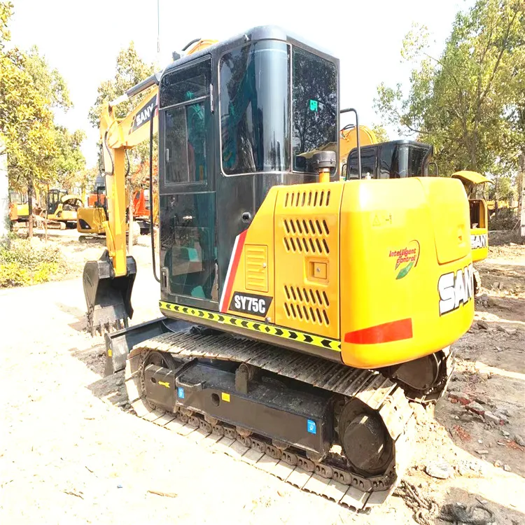 Used Sany SY75 crawler excavator for sale