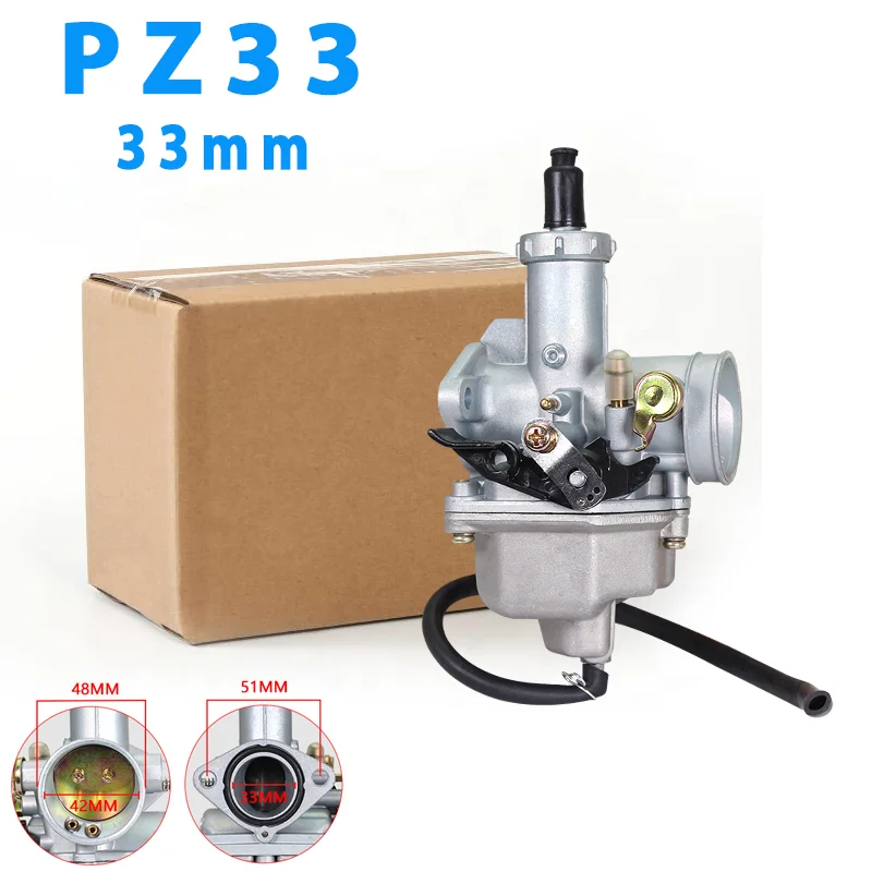 PZ33 carburetor 250 300 400cc is suitable for Futian Zongshen Universiade Loncin large displacement three-wheeled motorcycle car