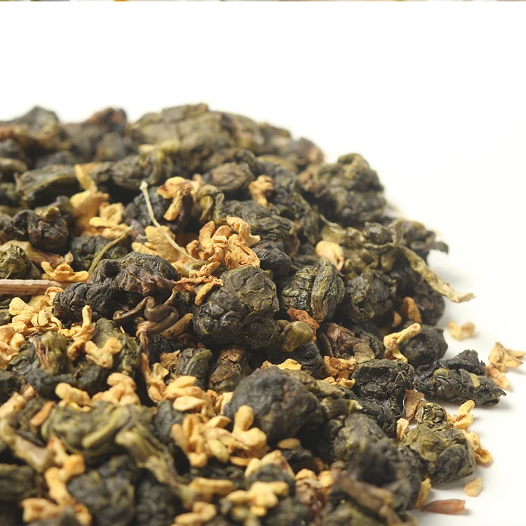 Производитель органических натуральных цветов Isao, смешивающий чай Osmanthus Oolong