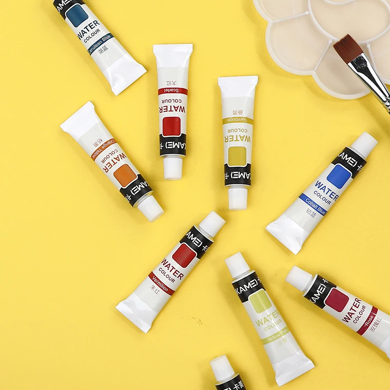 24 Colors Watercolor Paints Painting Set Art Crafts Watercolor Paints