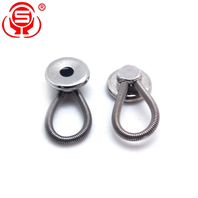 
High Quality Multi-functional Button Extender Metal Collar Pant Button Extender Factory Direct 