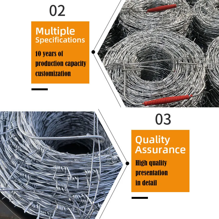 Steel Make Flat Barb Nails Stretcher Galvanized Concertina Birdcage Razor Barbed Wire Fencing Price Per Roll